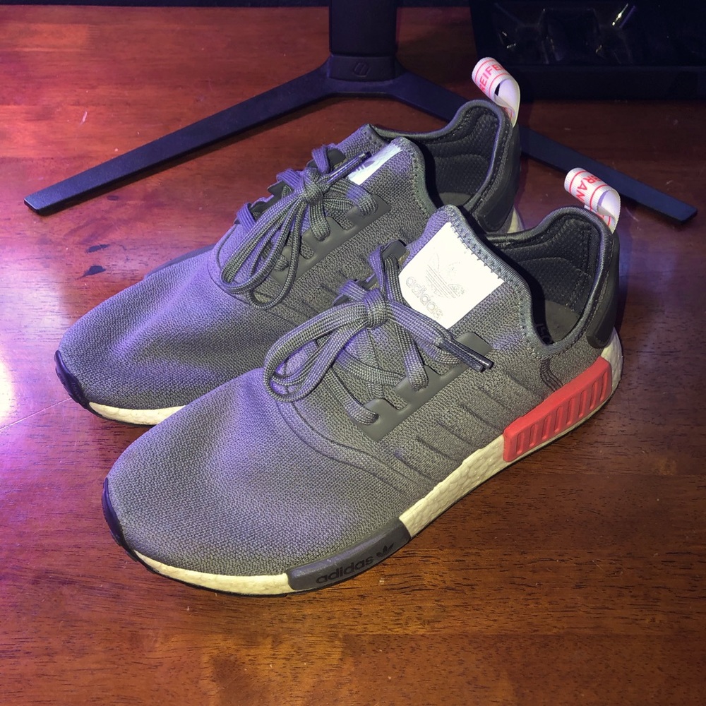 2019 Adidas NMD R1 ‘Grey Red’